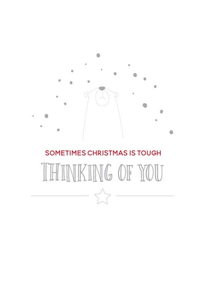 Thinking of You Christmas Card Cards Notes & Queries  Paper Skyscraper Gift Shop Charlotte