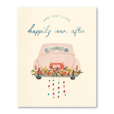 And They Lived Happily Ever After | Wedding Card Cards Love Muchly  Paper Skyscraper Gift Shop Charlotte