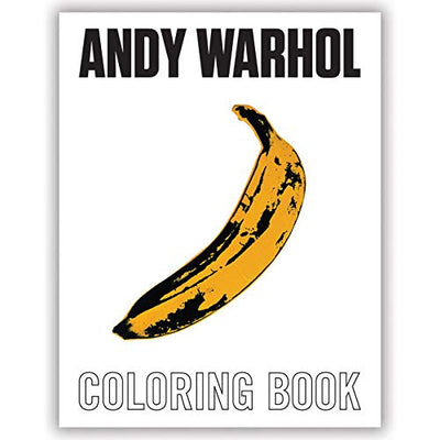 Andy Warhol Coloring Book BOOK Chronicle  Paper Skyscraper Gift Shop Charlotte