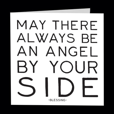 "angel by your side" card Cards Quotable Paper Skyscraper Gift Shop Charlotte