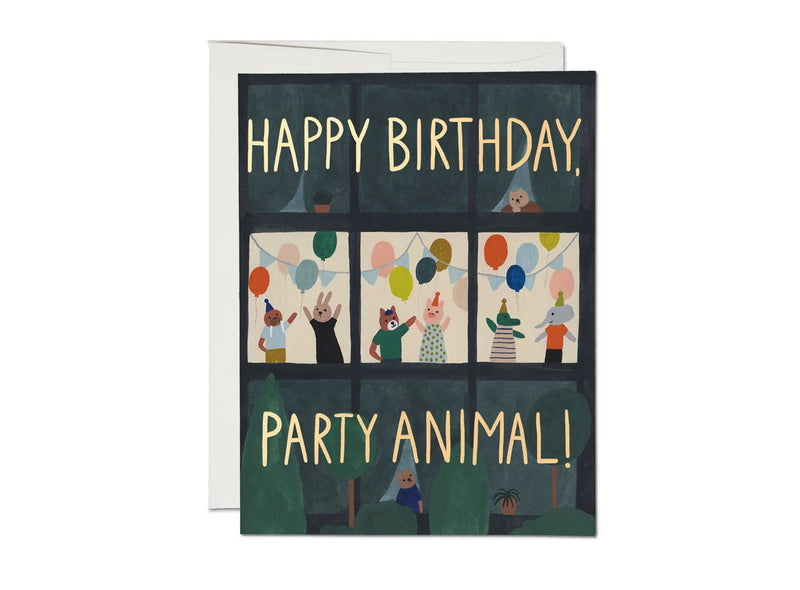 Animal House | Birthday Card Cards Red Cap Cards  Paper Skyscraper Gift Shop Charlotte