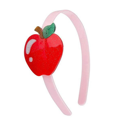 Apple Glitter Red Headband Kids Lilies & Roses NY  Paper Skyscraper Gift Shop Charlotte