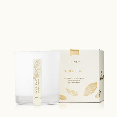 Aromatic Candle | Goldleaf Beauty Thymes  Paper Skyscraper Gift Shop Charlotte