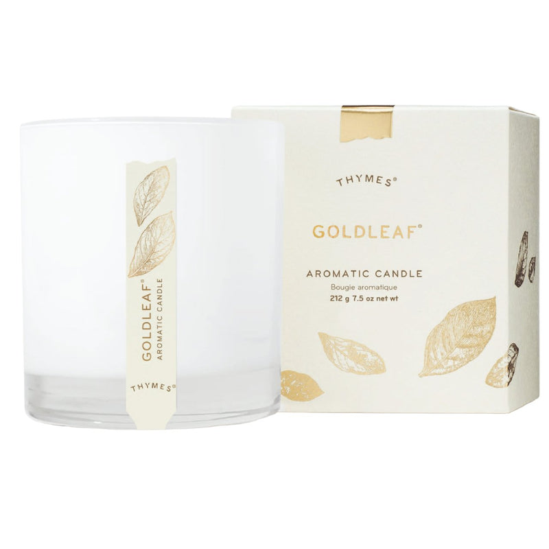 Aromatic Candle | Goldleaf Beauty Thymes  Paper Skyscraper Gift Shop Charlotte