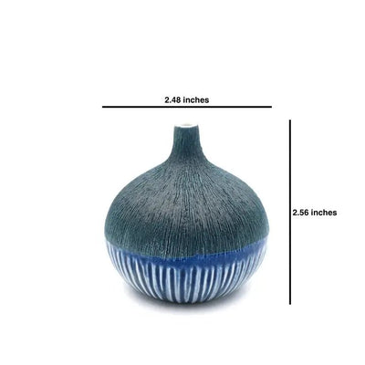 Assortment A Congo Porcelain Bud Vase | Tini Navy Vases & Planters Art Floral Trading  Paper Skyscraper Gift Shop Charlotte