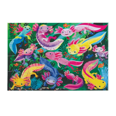 20 Piece Jigsaw Puzzle | Axolotl Puzzles Eeboo  Paper Skyscraper Gift Shop Charlotte