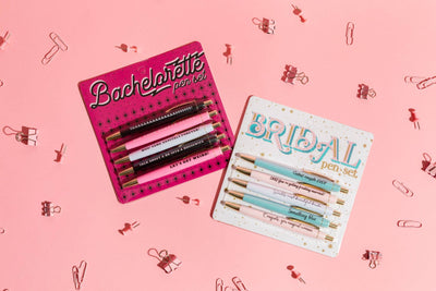 Bachelorette Pen Set  FUN CLUB  Paper Skyscraper Gift Shop Charlotte