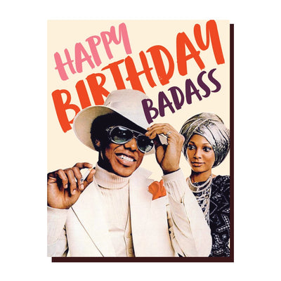 Badass | Birthday Card Cards OffensiveDelightful  Paper Skyscraper Gift Shop Charlotte