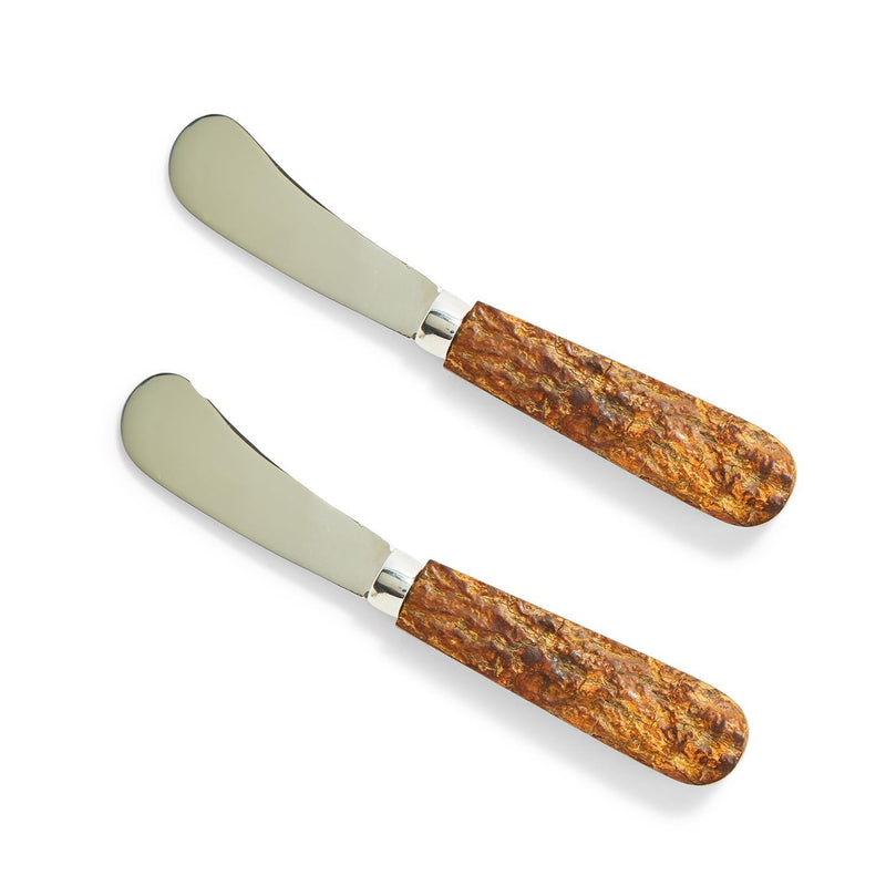 Bark Handle Spreaders  Two&