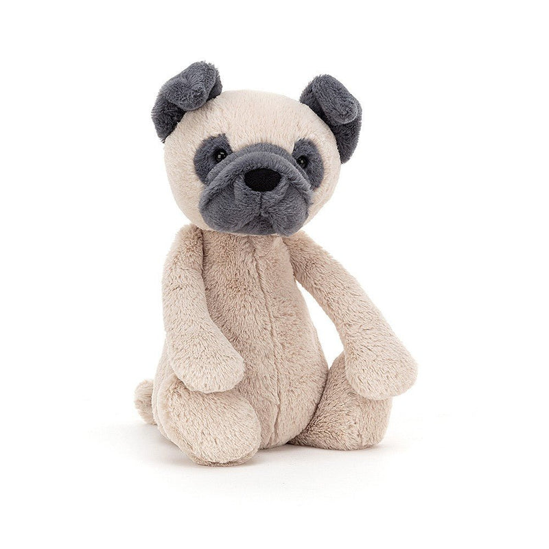 Bashful Pug | Medium Stuffed Animals Jellycat  Paper Skyscraper Gift Shop Charlotte