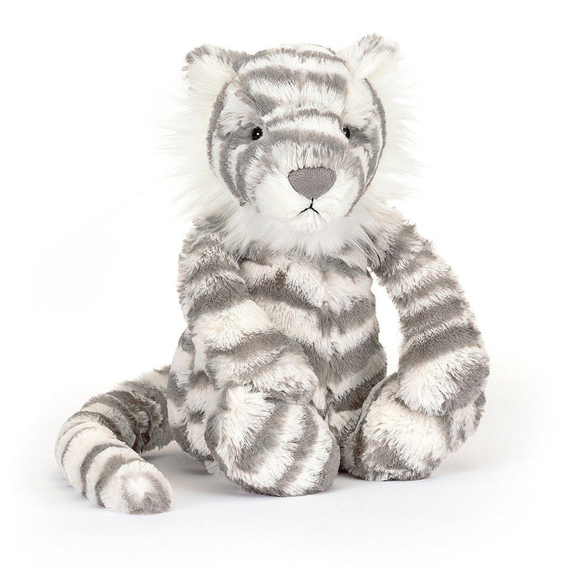 Bashful Snow Tiger Stuffed Animals Jellycat  Paper Skyscraper Gift Shop Charlotte