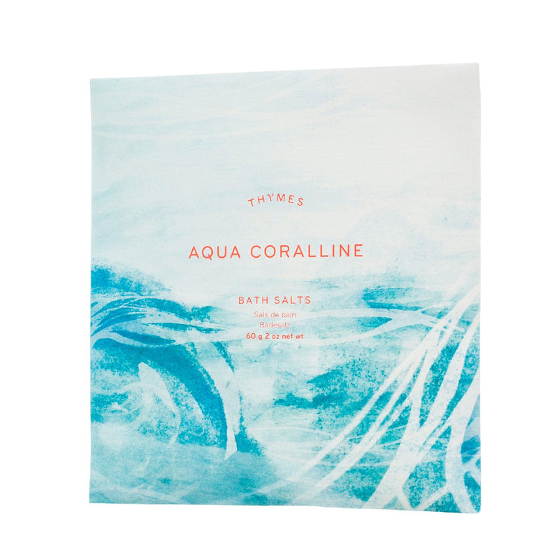 Bath Salts | Aqua Coralline Beauty + Wellness Thymes  Paper Skyscraper Gift Shop Charlotte