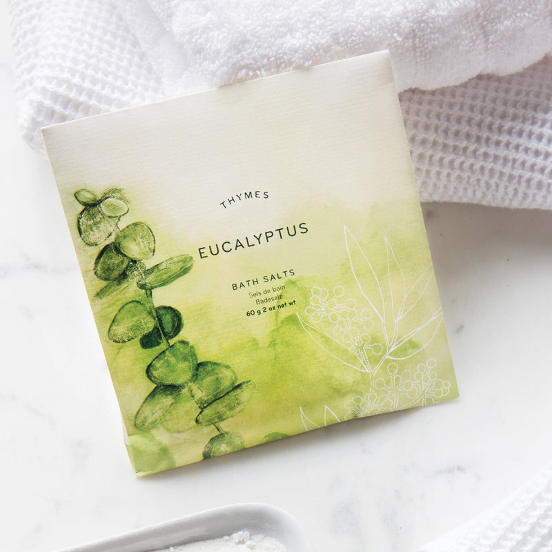 Bath Salts Envelope | Eucalyptus Beauty + Wellness Thymes  Paper Skyscraper Gift Shop Charlotte