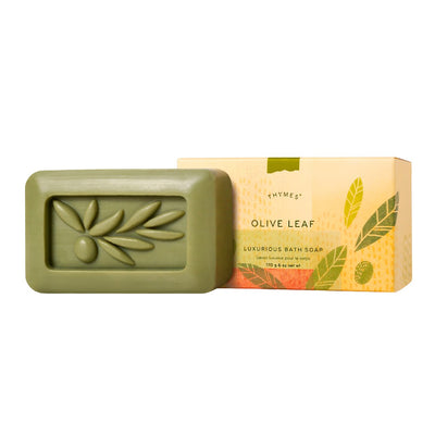 Bath Soap | Olive Leaf Beauty Thymes  Paper Skyscraper Gift Shop Charlotte