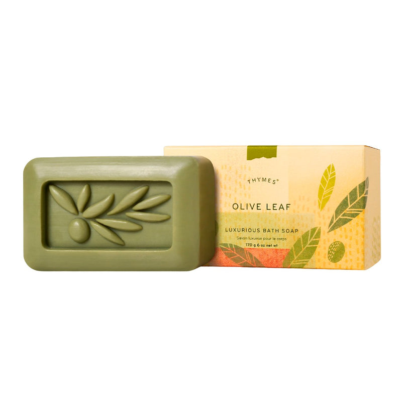 Bath Soap | Olive Leaf Beauty Thymes  Paper Skyscraper Gift Shop Charlotte