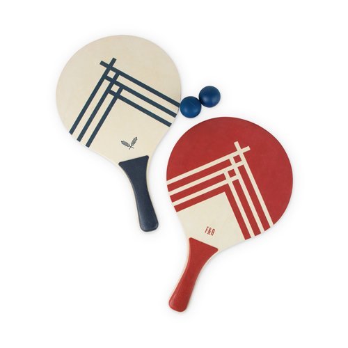 Beach Tennis Paddle Set Games True Fabrications  Paper Skyscraper Gift Shop Charlotte