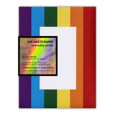 Beautiful Human - Pride Card  INK MEETS PAPER  Paper Skyscraper Gift Shop Charlotte