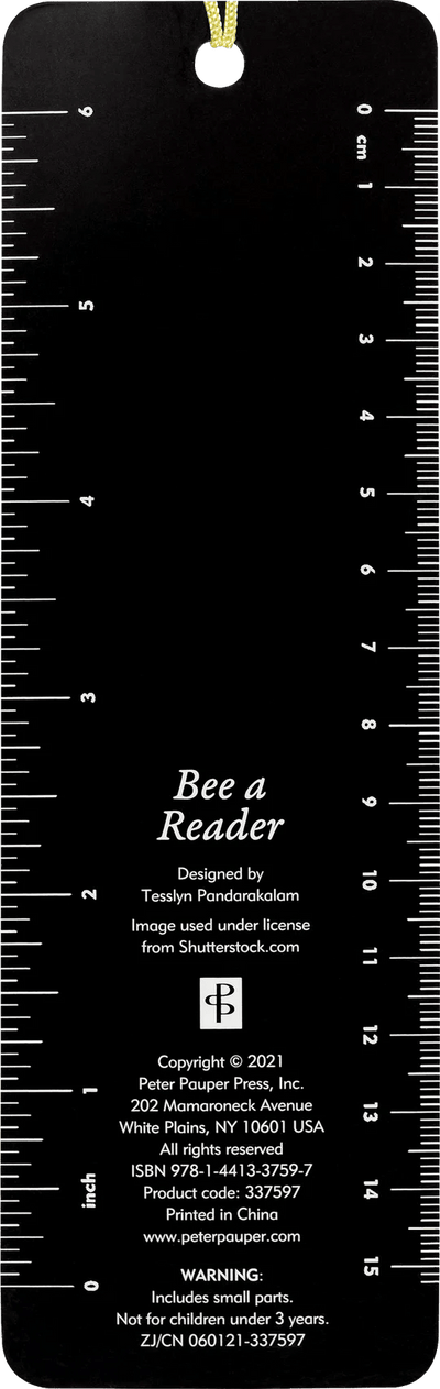 BEE A READER CHILDREN'S BOOKMARK Bookmarks Peter Pauper Press, Inc.  Paper Skyscraper Gift Shop Charlotte