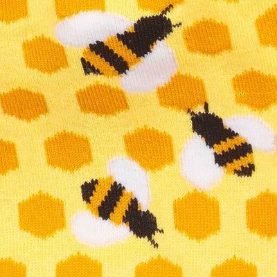 Bee Knees Women's Crew Socks Socks Sock It to Me  Paper Skyscraper Gift Shop Charlotte