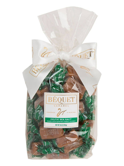 Béquet Gourmet Caramel 16 oz Gift Bag Food Bequet Confections  Paper Skyscraper Gift Shop Charlotte