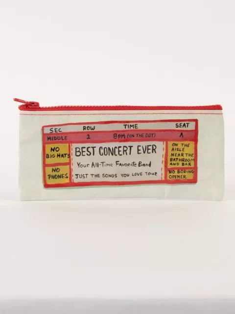 Best Concert Ever Pencil Case Pencil Cases Blue Q  Paper Skyscraper Gift Shop Charlotte