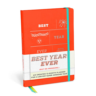 Best Year Ever Large Hardcover Planner Office Supplies - Miscellaneous Knock Knock Paper Skyscraper Gift Shop Charlotte