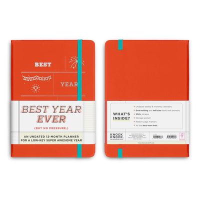 Best Year Ever Large Hardcover Planner Office Supplies - Miscellaneous Knock Knock Paper Skyscraper Gift Shop Charlotte