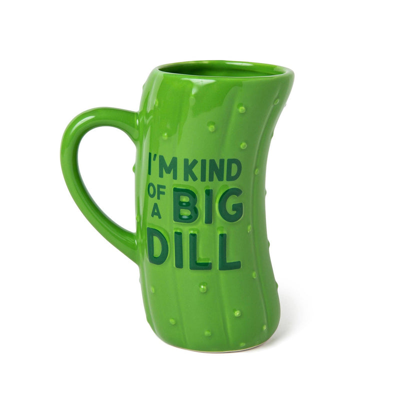 Big Dill Pickle Mug  Big Mouth Inc  Paper Skyscraper Gift Shop Charlotte