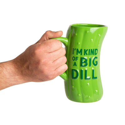 Big Dill Pickle Mug  Big Mouth Inc  Paper Skyscraper Gift Shop Charlotte