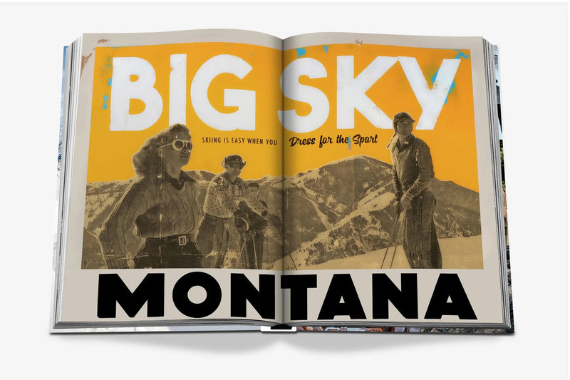 Big Sky Montana BOOK Assouline  Paper Skyscraper Gift Shop Charlotte