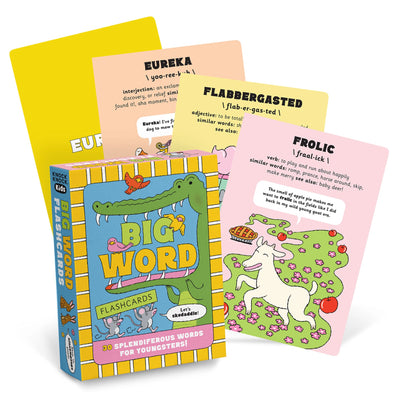 Big Word Kid Flashcards Kids Toys - Miscellaneous Knock Knock Paper Skyscraper Gift Shop Charlotte