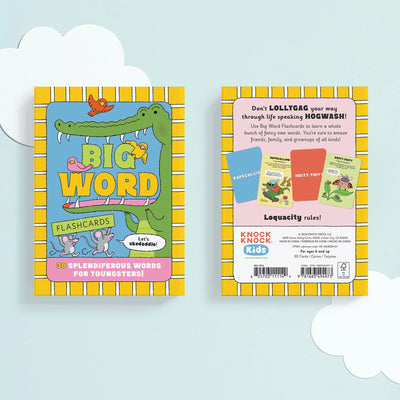 Big Word Kid Flashcards Kids Toys - Miscellaneous Knock Knock Paper Skyscraper Gift Shop Charlotte