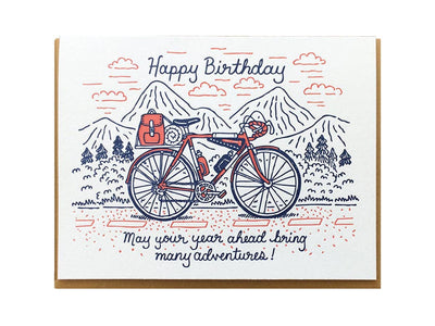 Birthday Bicycle Card  Noteworthy Paper & Press  Paper Skyscraper Gift Shop Charlotte