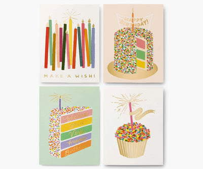 Birthday Candles Keepsake Card Box  Rifle Paper Co  Paper Skyscraper Gift Shop Charlotte