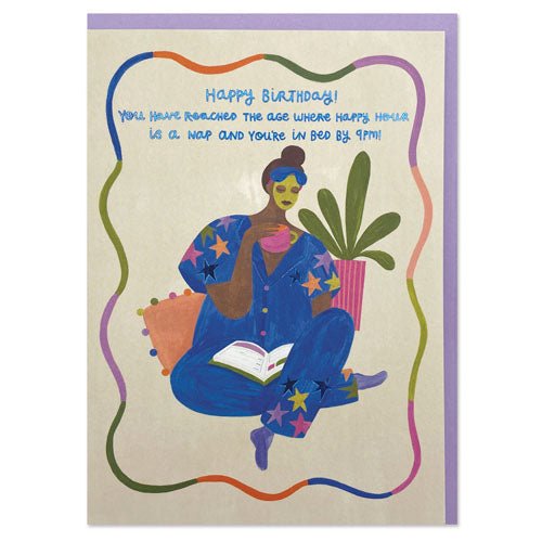 Birthday Nap Birthday Card Cards Notes & Queries  Paper Skyscraper Gift Shop Charlotte