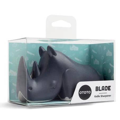 Blade Rhino Knife Sharpener: Charcoal Kitchen OTOTO  Paper Skyscraper Gift Shop Charlotte