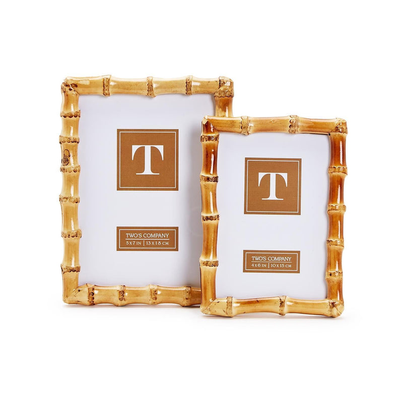 Blonde Bamboo Photo Frame | 4x6 Photo Frames Two&