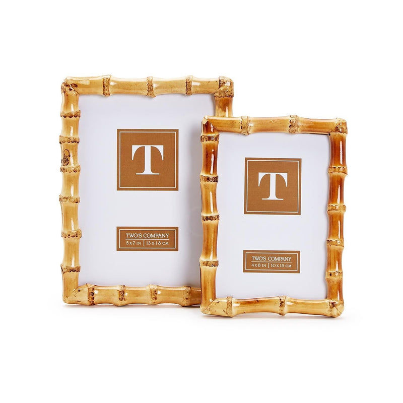 Blonde Bamboo Photo Frame | 5x7 Photo Frames Two&