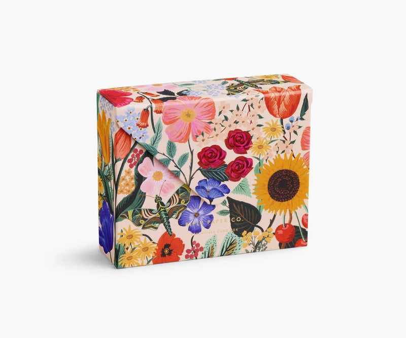 Blossom Essentials Card Box  Rifle Paper Co  Paper Skyscraper Gift Shop Charlotte