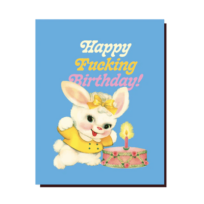 BLUEbunny | Birthday Card Cards OffensiveDelightful  Paper Skyscraper Gift Shop Charlotte