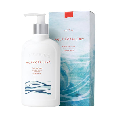 Body Lotion | Aqua Coralline Beauty + Wellness Thymes  Paper Skyscraper Gift Shop Charlotte