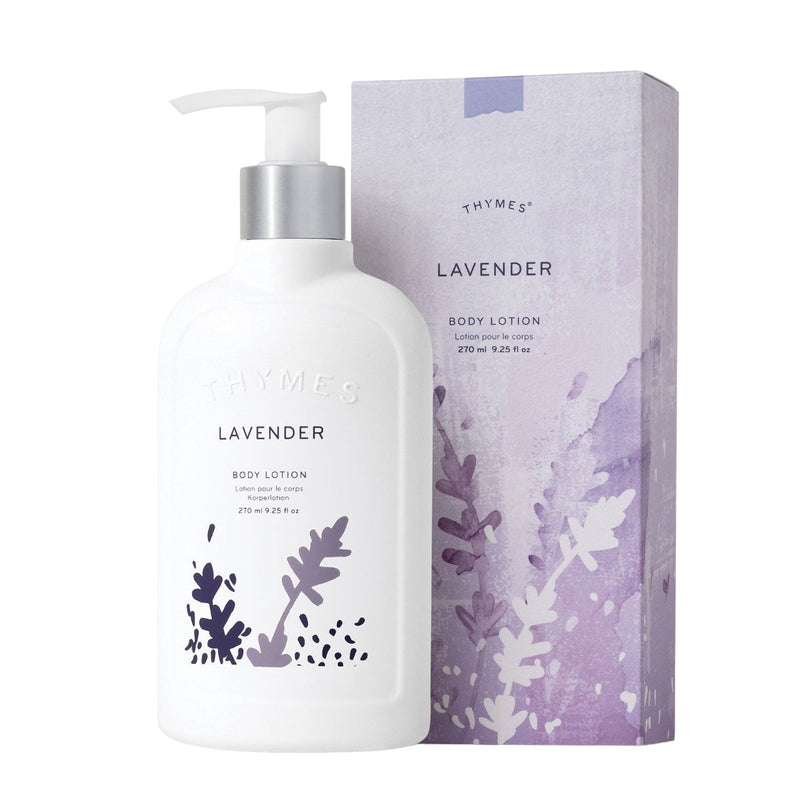 Body Lotion | Lavender Beauty + Wellness Thymes  Paper Skyscraper Gift Shop Charlotte