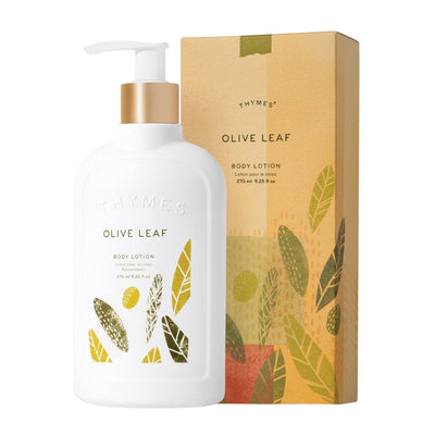 Body Lotion | Olive Leaf Beauty + Wellness Thymes  Paper Skyscraper Gift Shop Charlotte