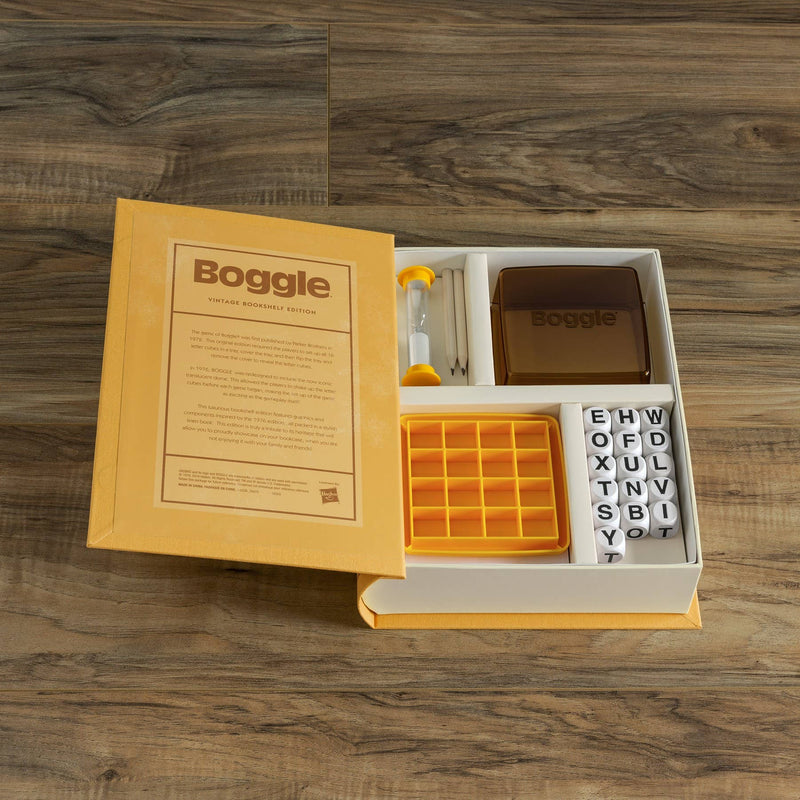 Boggle | Vintage Bookshelf Edition Games WS Game Company  Paper Skyscraper Gift Shop Charlotte