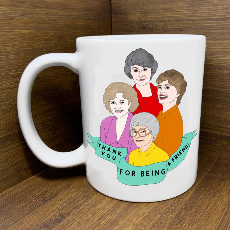 BOLD Golden Girls Mug Mugs Citizen Ruth  Paper Skyscraper Gift Shop Charlotte