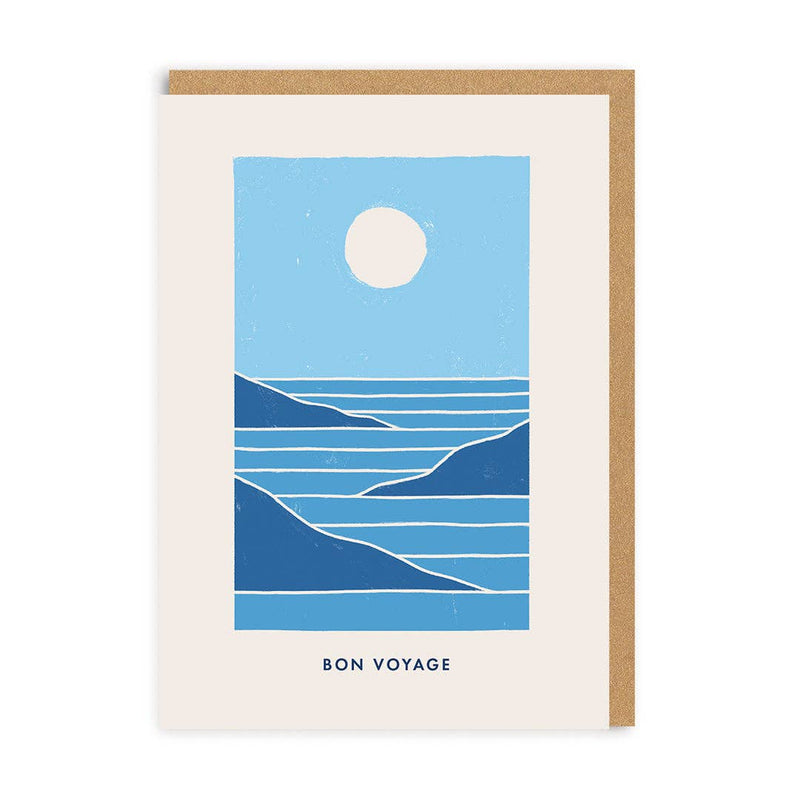 Bon Voyage | Goodbye Card Cards Ohh Deer  Paper Skyscraper Gift Shop Charlotte