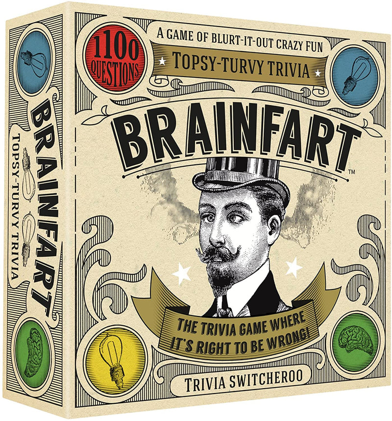 Brainfart | Trivia Game Adult Games Hygge Games  Paper Skyscraper Gift Shop Charlotte