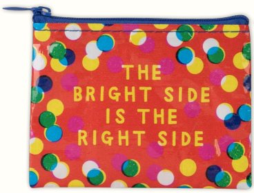 Bright Side Coin Purse Coin Purses Blue Q  Paper Skyscraper Gift Shop Charlotte