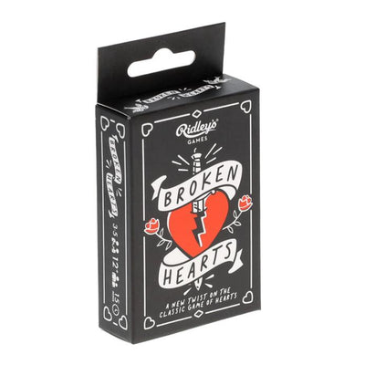 Broken Hearts Classic Card Game Games Chronicle  Paper Skyscraper Gift Shop Charlotte