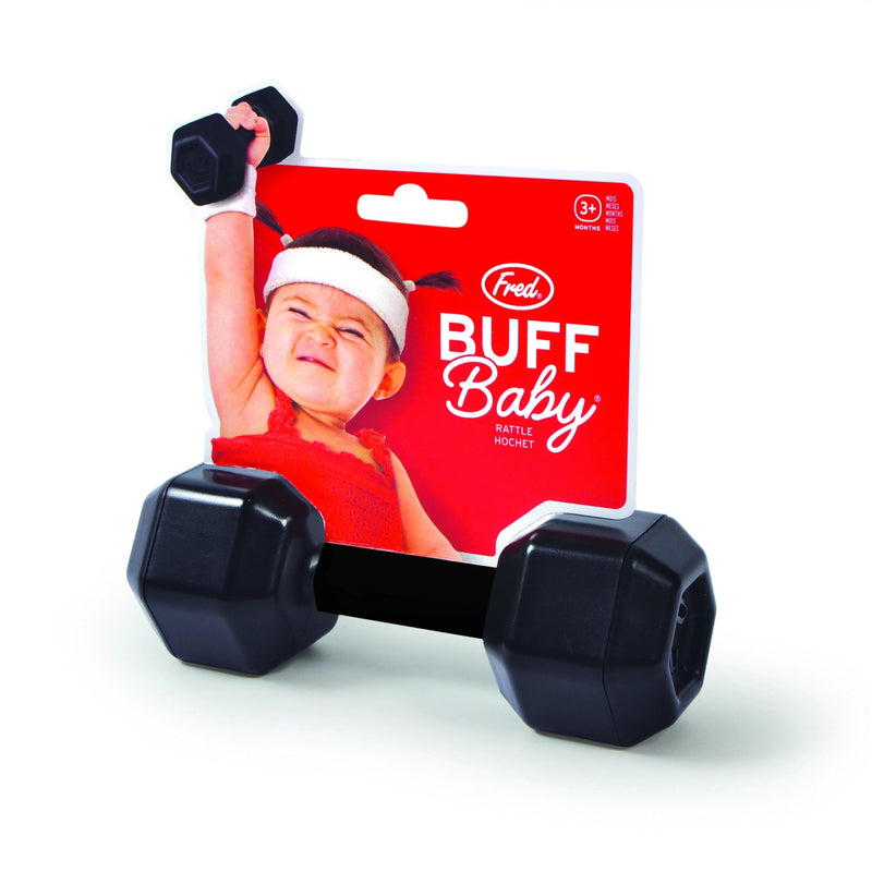 Buff Baby Rattle Baby Fred & Friends  Paper Skyscraper Gift Shop Charlotte